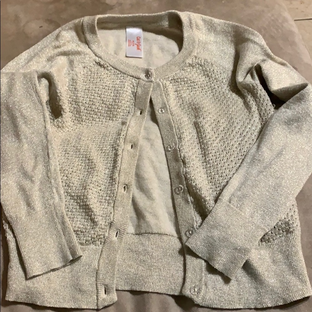 Cute beige/goldish kid sweater